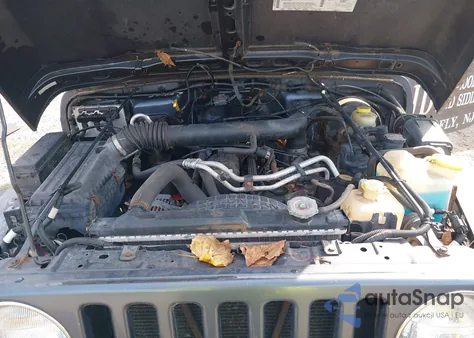 2001 Jeep Wrangler Sport z USA, uszkodzony, nr VIN 1J4FA49S01P329609